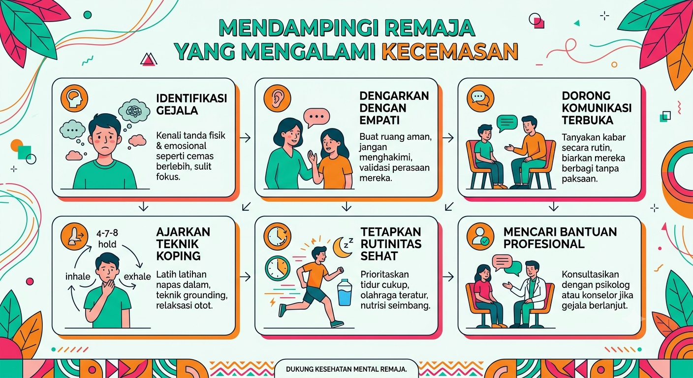 Mendampingi Remaja yang Mengalami Kecemasan